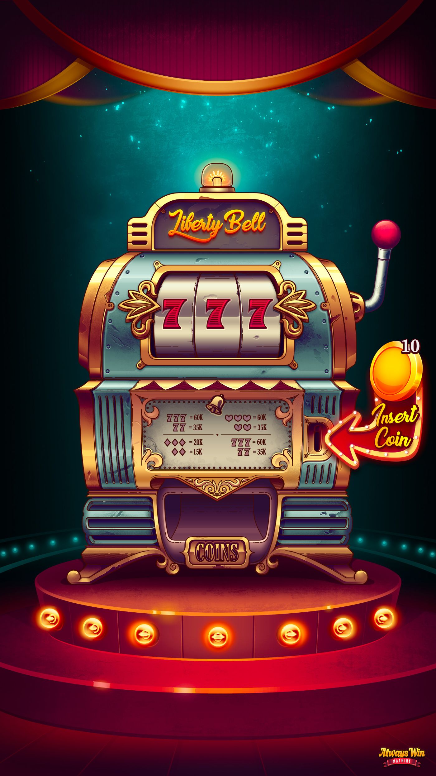 50 cc এর প্রধান গেম স্ক্রিন